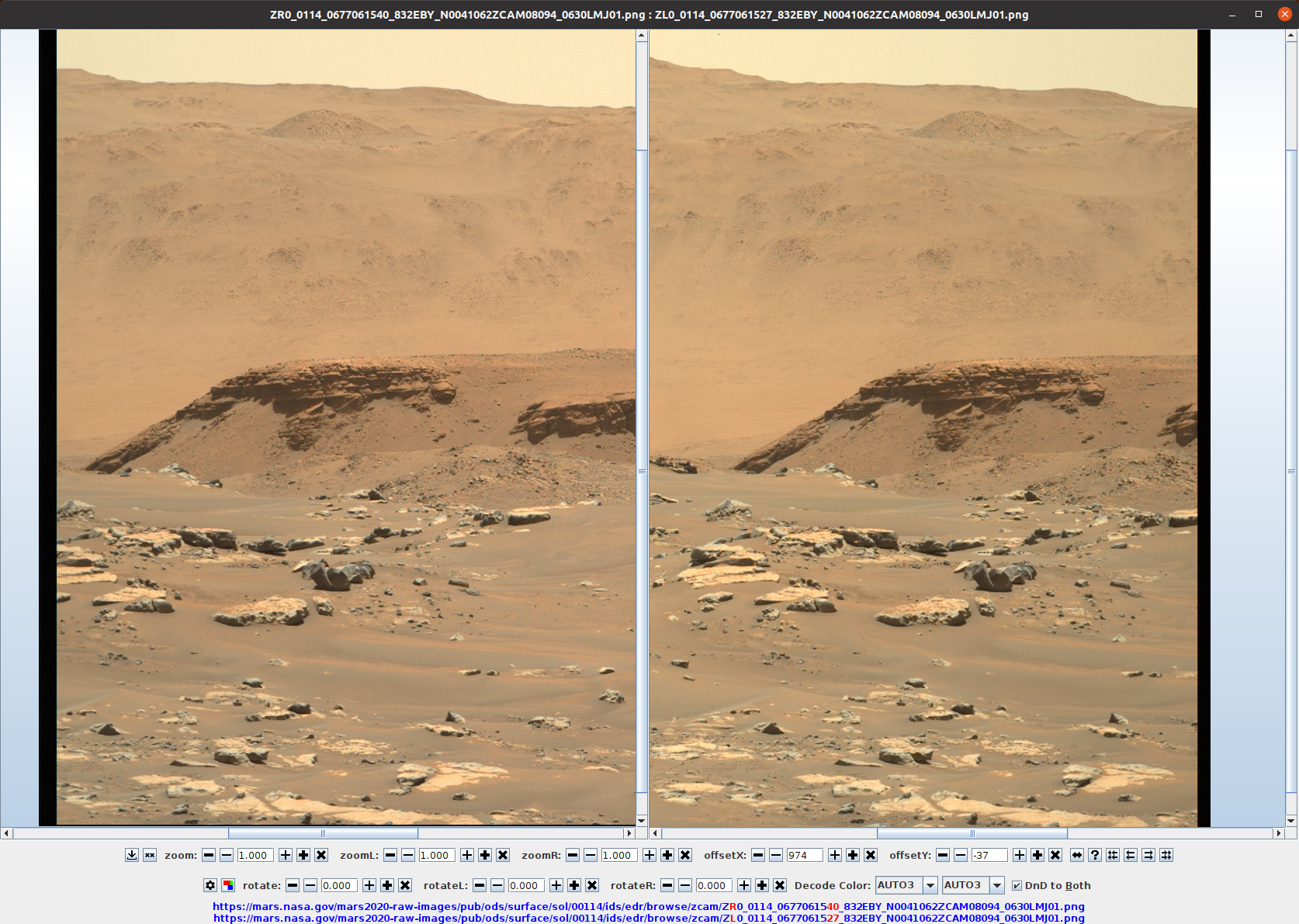 Photo of the Week by the Perseverance rover, stereo version - My, Mars, Rover, Space, Stereophotography, Longpost