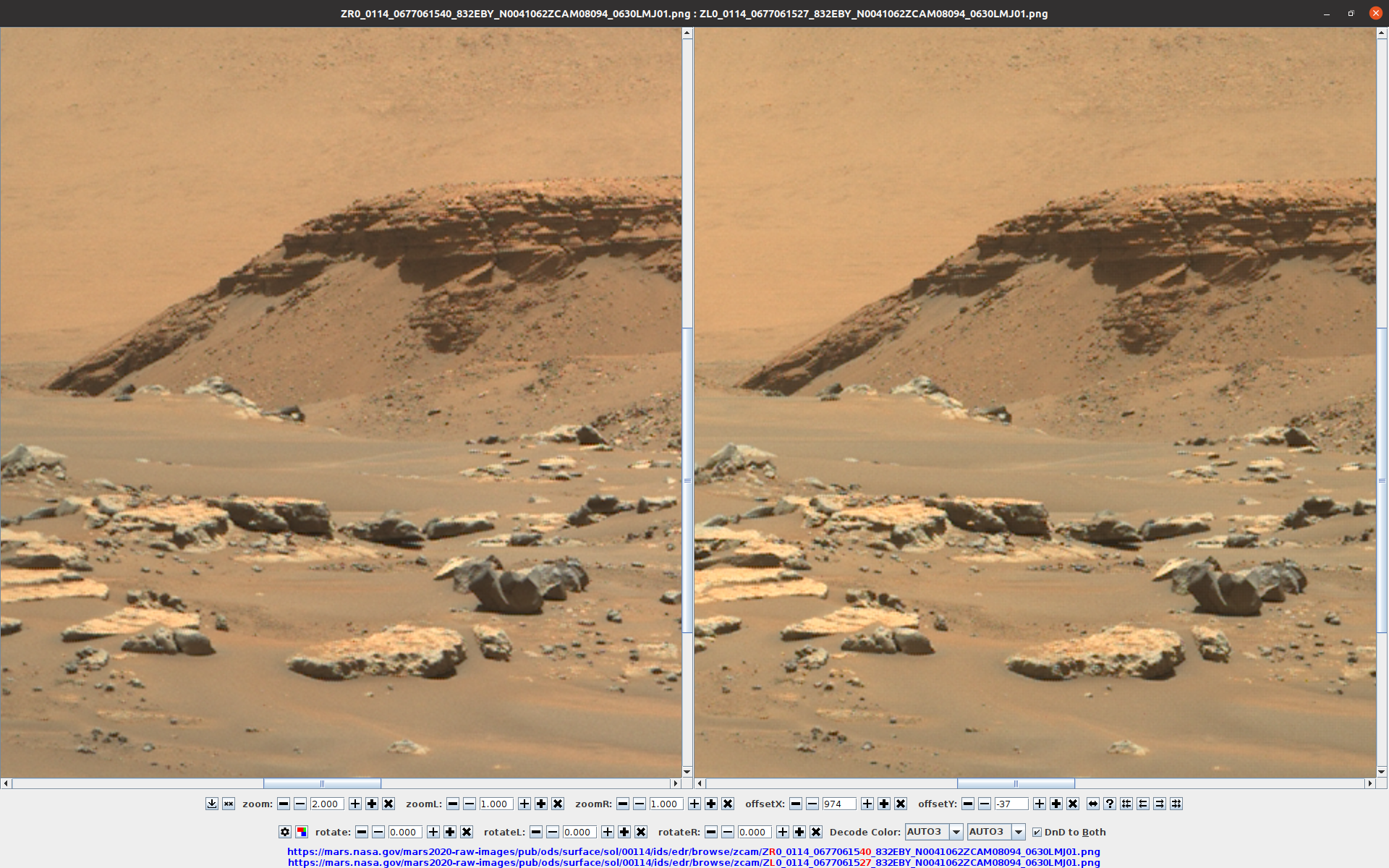 Photo of the Week by the Perseverance rover, stereo version - My, Mars, Rover, Space, Stereophotography, Longpost