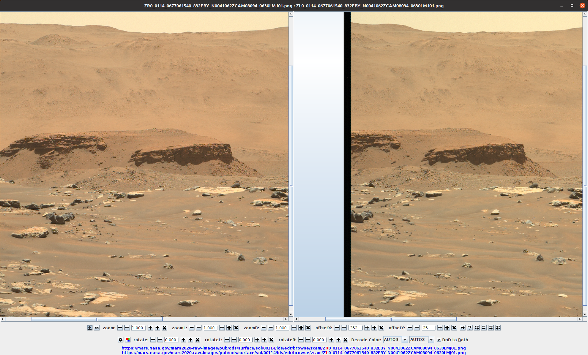 Photo of the Week by the Perseverance rover, stereo version - My, Mars, Rover, Space, Stereophotography, Longpost