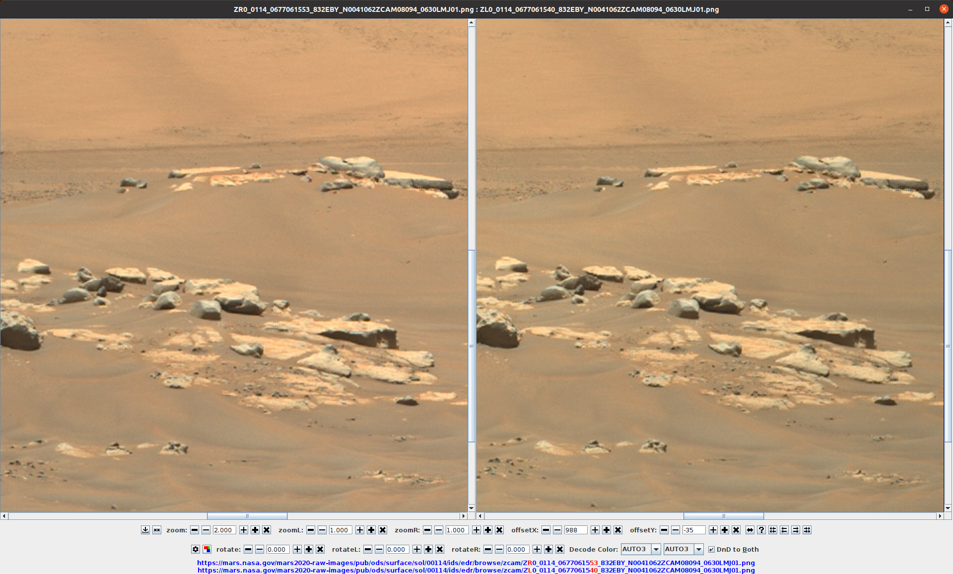 Photo of the Week by the Perseverance rover, stereo version - My, Mars, Rover, Space, Stereophotography, Longpost