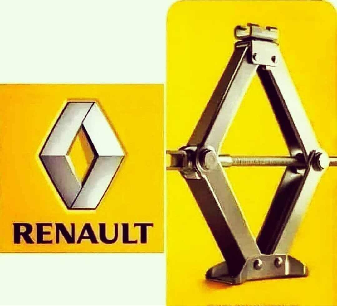 А ну теперь понятно - Renault, Домкрат, Юмор