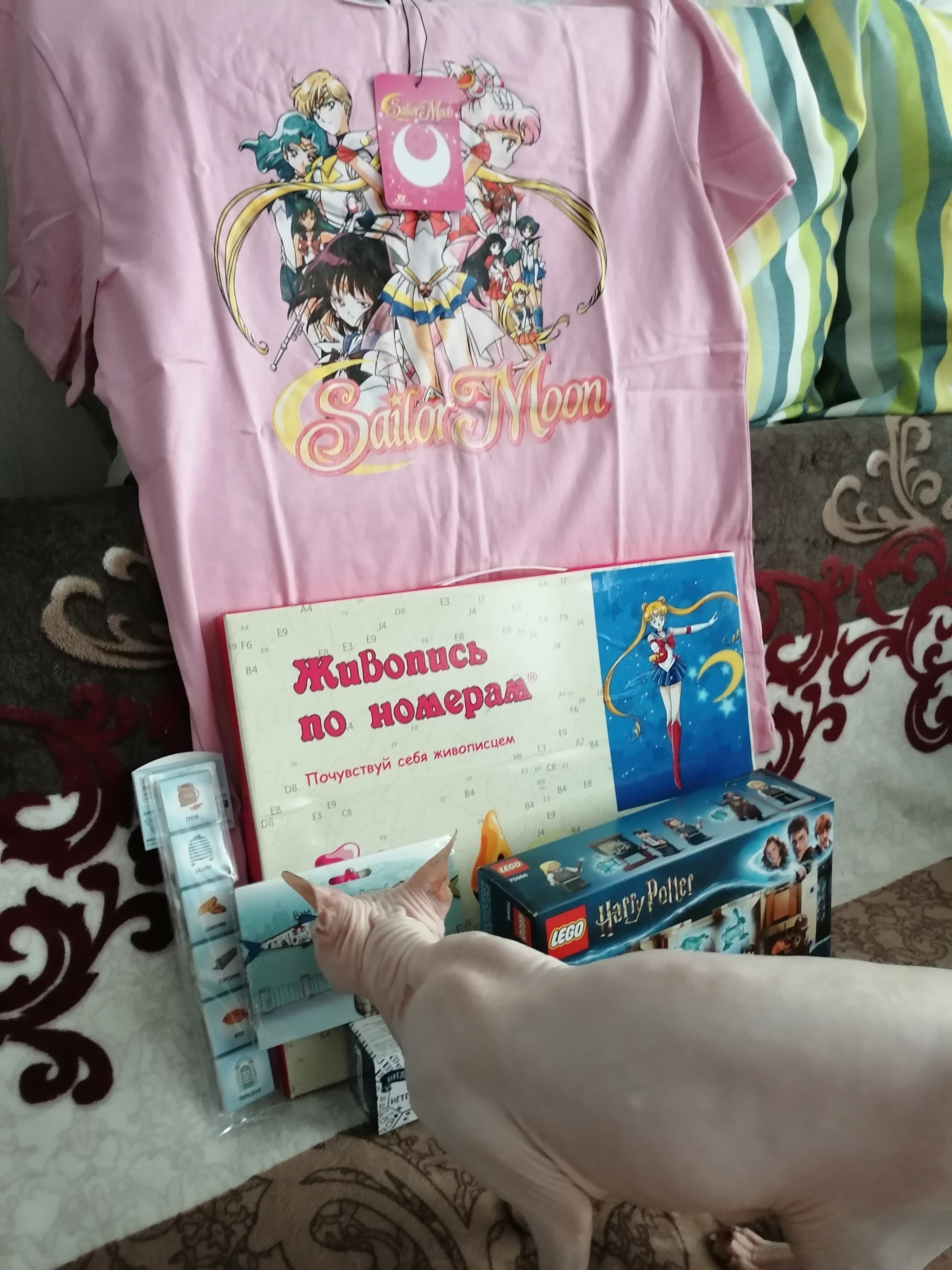 ...or even Sailor Moon. Saint Petersburg - Orenburg - My, Gift exchange report, Gift exchange, Presents, Sailor Moon, Longpost