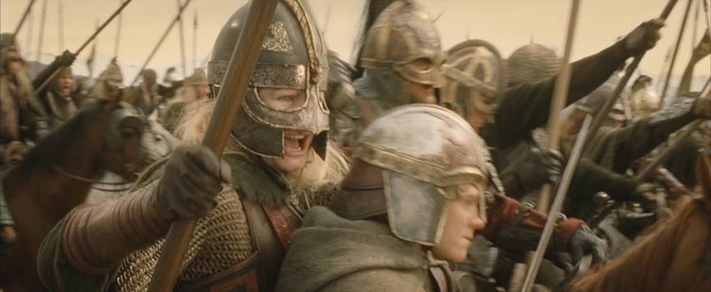 The Lord of the Rings is a film trilogy and a primary source. Helmets of Rohan. Kudos to MorGott! - My, Lord of the Rings, Helmet, Weapon, Movies, Peter Jackson, Rohan, Longpost