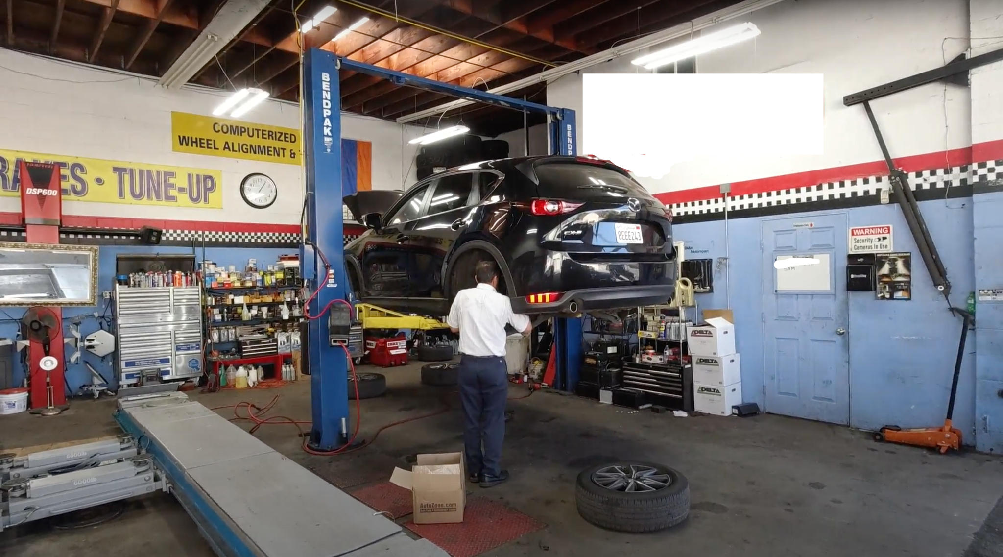 The Tale of How an American Mechanic Tried to Kill a Russian - My, USA, Auto, Service, Mechanic, Mazda, Brake, California, Los Angeles, Video, Longpost