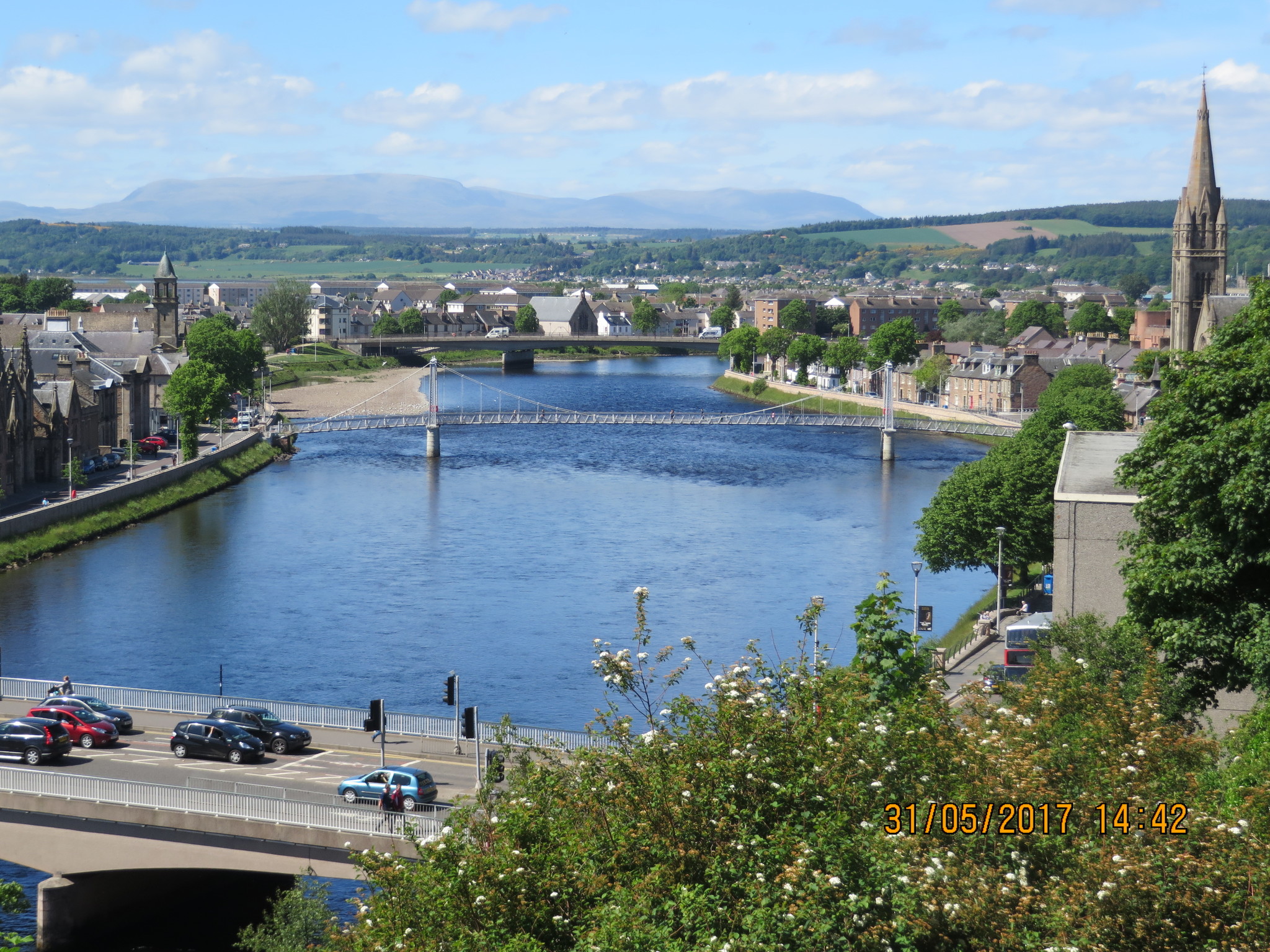 Inverness. Park on the islands - My, Town, Travels, Nature, The park, Scotland, Longpost