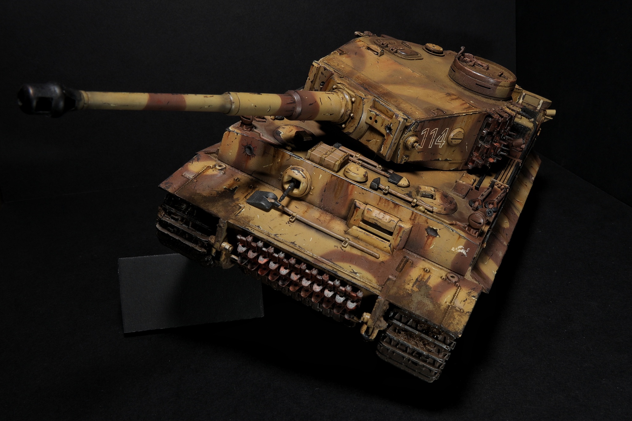 Tiger I Ausf. E - Моё, Tiger I, Моделизм, Стендовый моделизм, БТТ, Хобби, Масштаб, Длиннопост