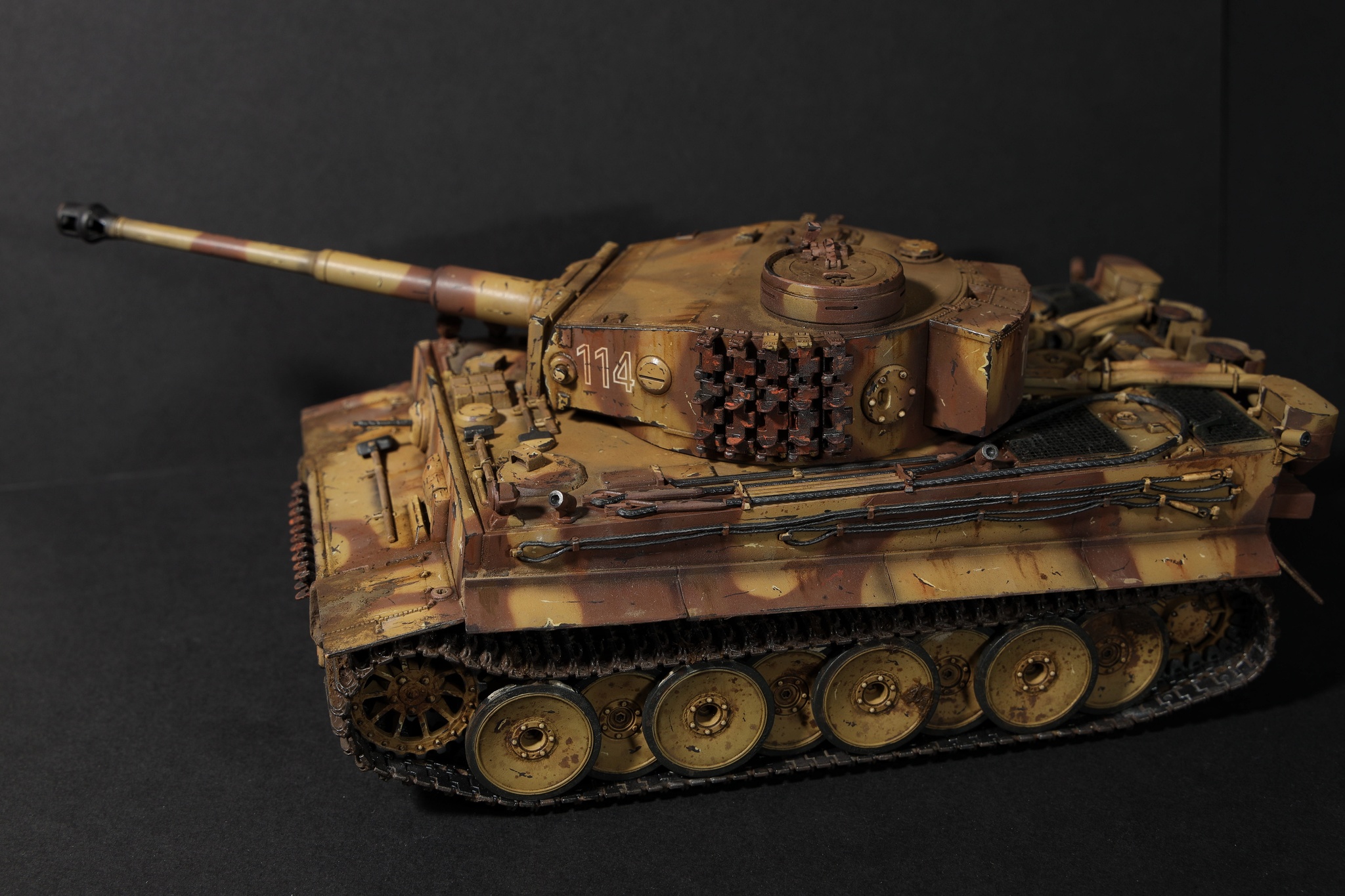 Tiger I Ausf. E - Моё, Tiger I, Моделизм, Стендовый моделизм, БТТ, Хобби, Масштаб, Длиннопост