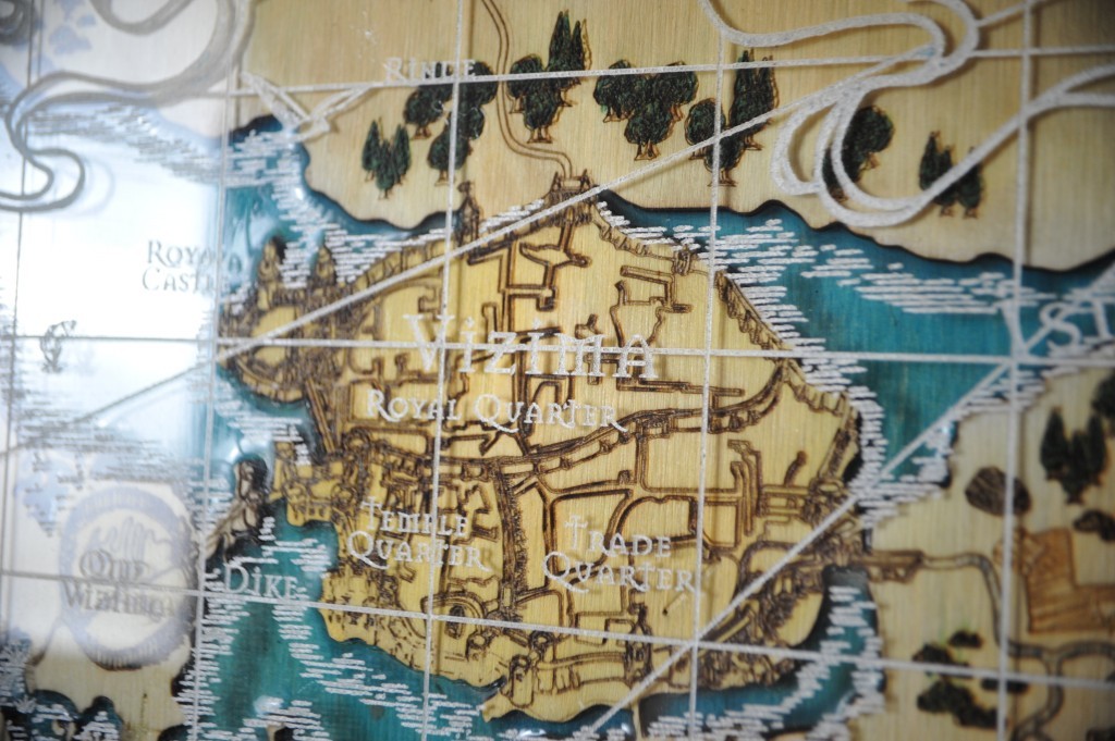 Map of Temeria in the Witcher universe - My, Cards, Temeria, Laser cutting, Craft, Witcher, Video, Longpost