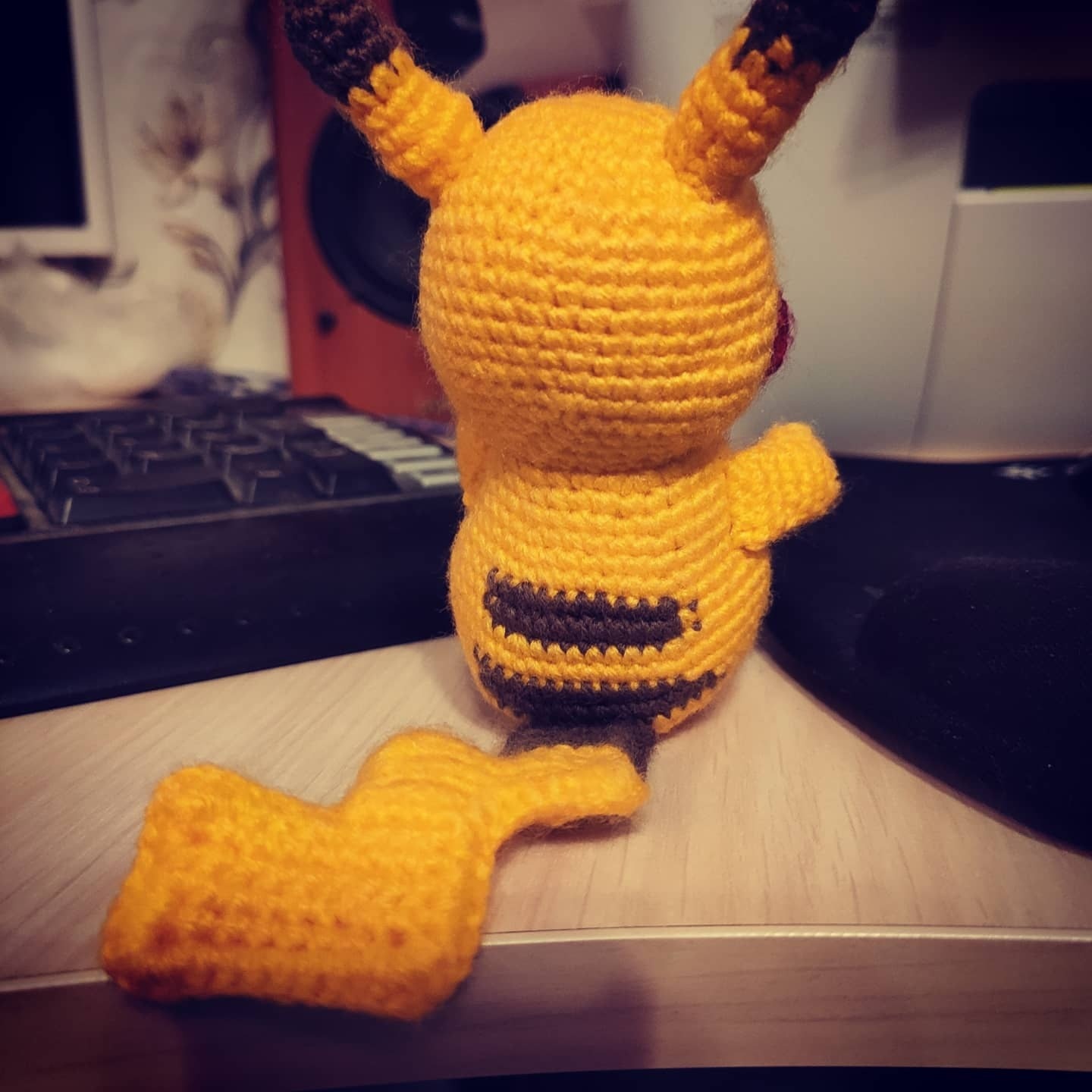 Friday mine - My, Pikachu, Needlework without process, Amigurumi, Pokemon, Longpost