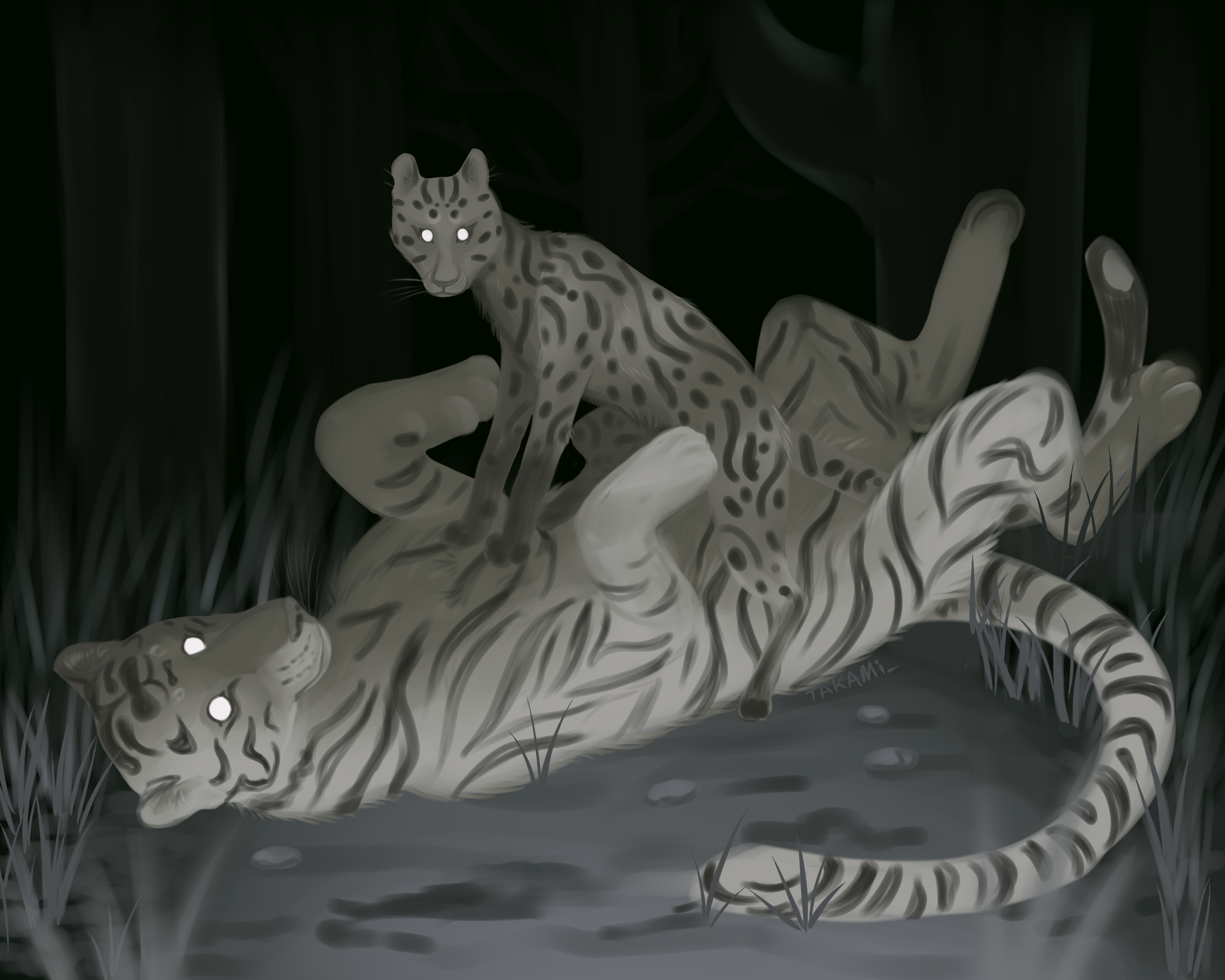 Camera trap - My, Digital drawing, Drawing