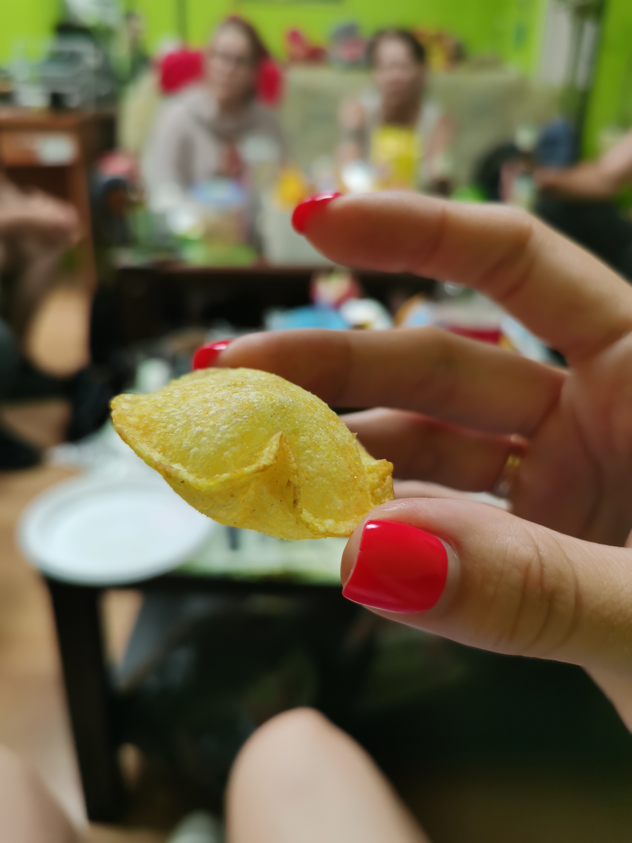 Chipsina dumpling - My, Crisps, Dumplings, Luck, Longpost