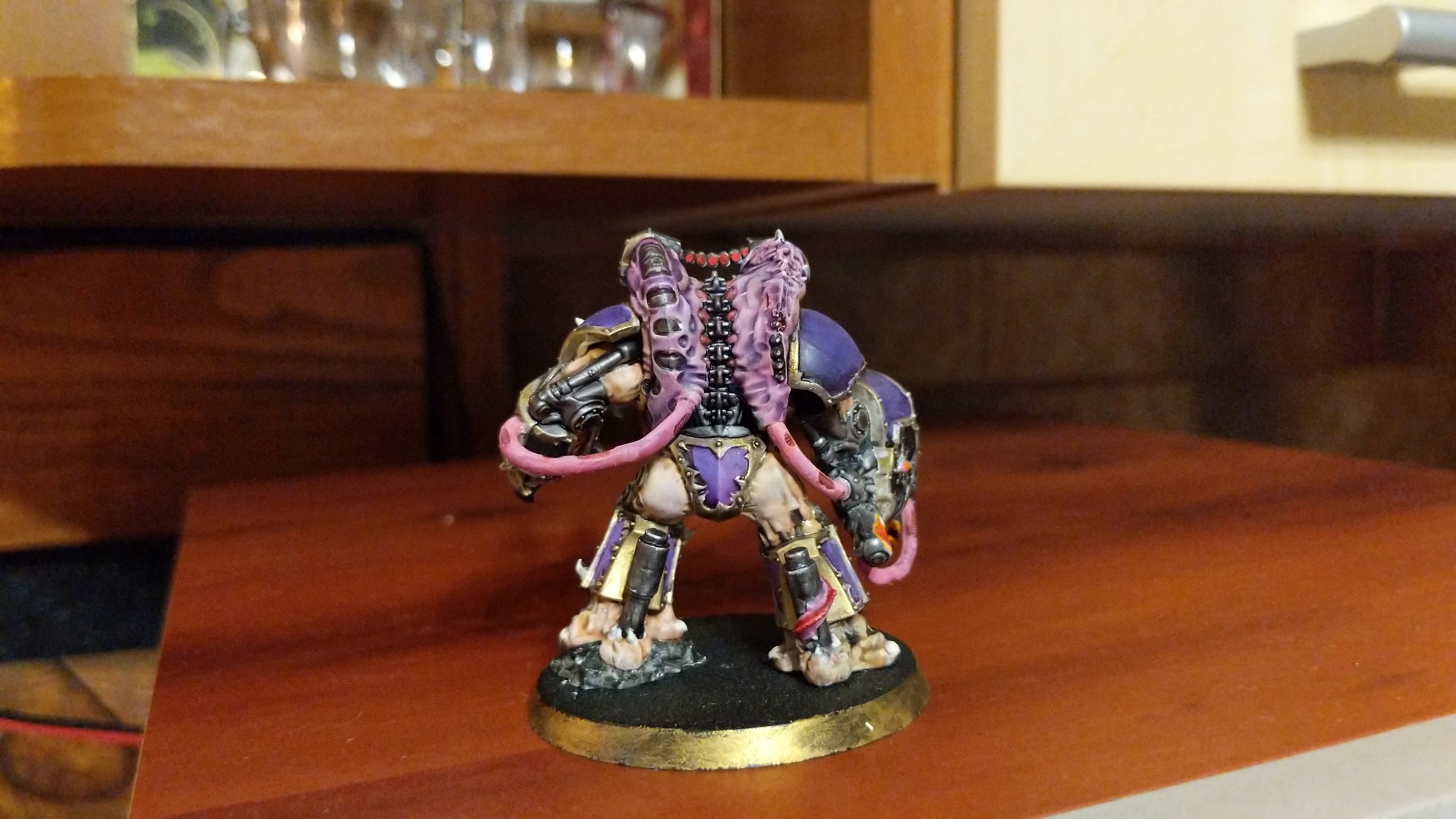 The first obliterator coma - My, Painting miniatures, Warhammer 40k, , Longpost