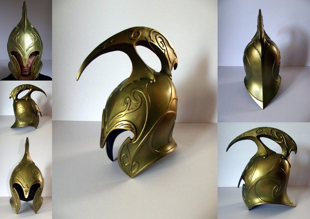 Lord of the Rings movie trilogy. Helmets - My, Tolkien, Lord of the Rings, Weapon, Helmet, Klevets, Movies, Video, Longpost