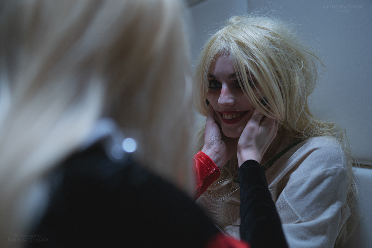 HARLEEN - Harley Quinn by MightyRaccoon - My, Harley quinn, Dc comics, Cosplay, Girls, The photo, Mightyraccoon, Mental hospital, Comics, Longpost