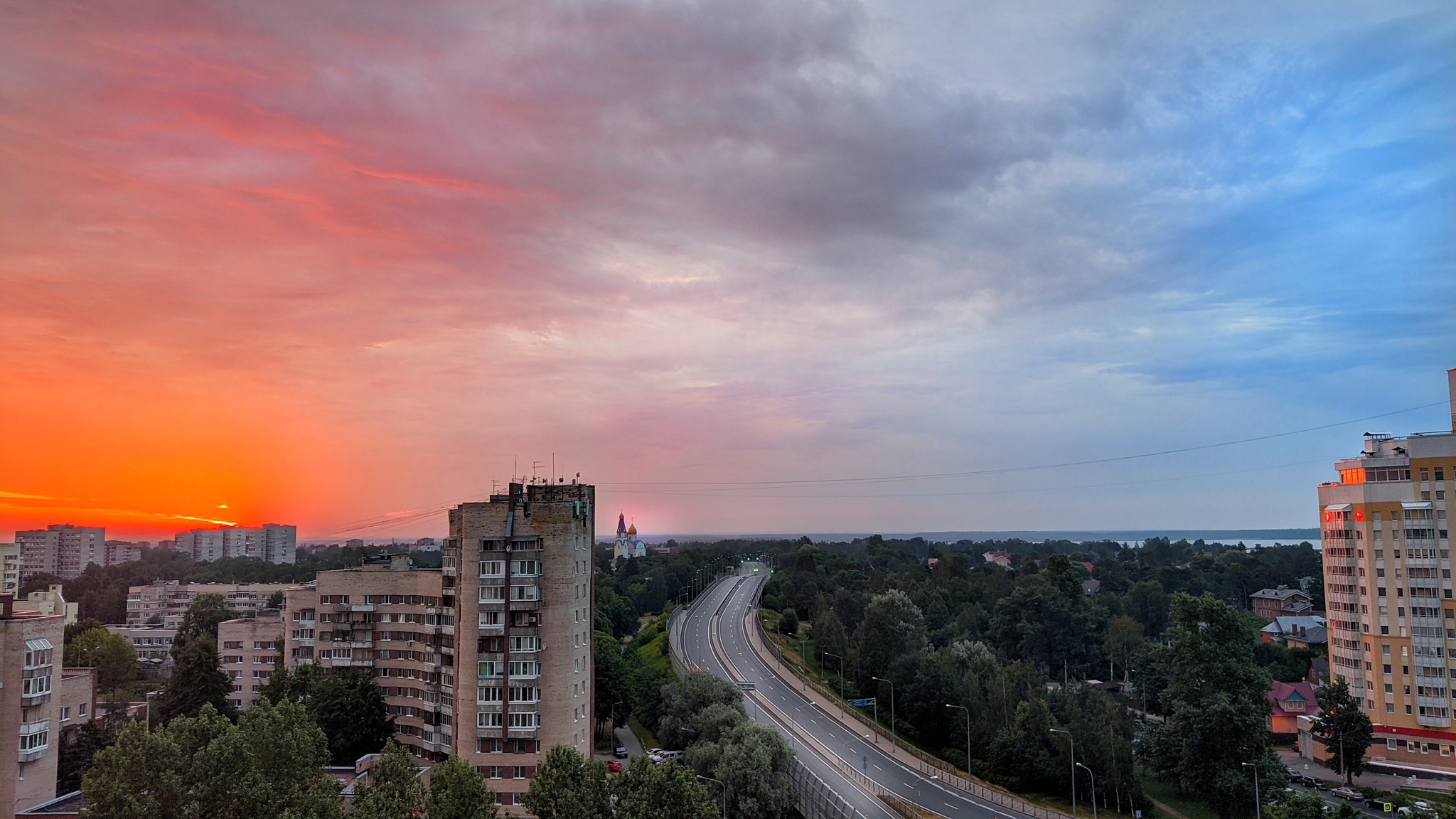 Give me back the night - My, Mobile photography, dawn, Sky, View from the window