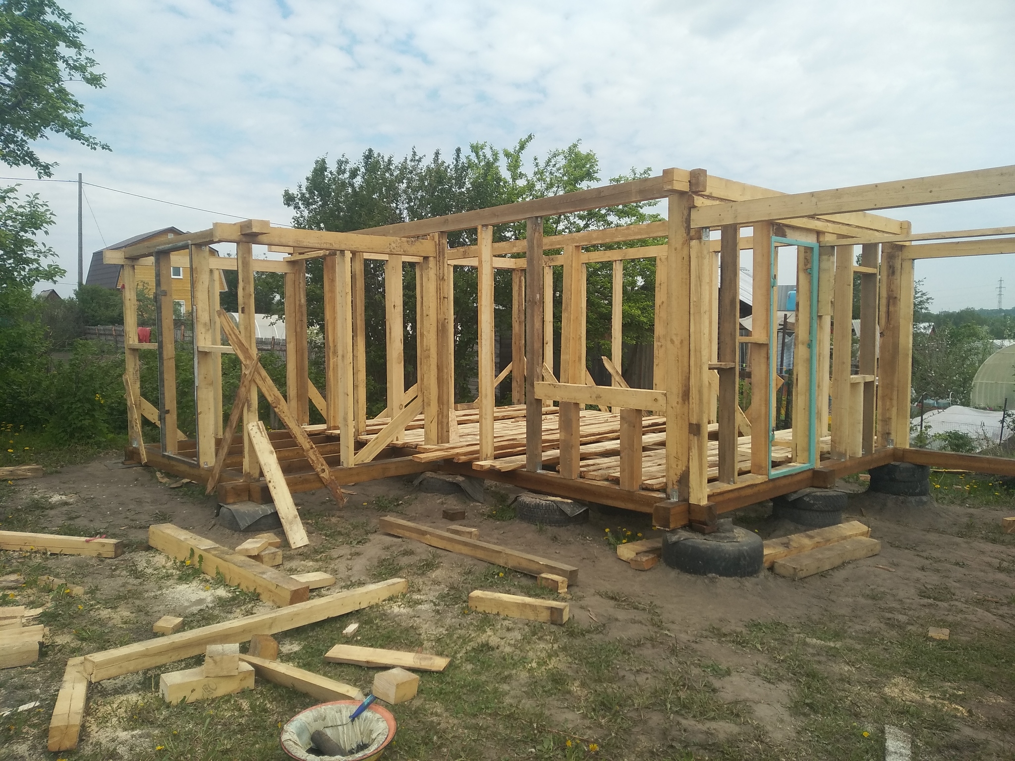 Project Sarayka frame for giving part 2 Frame - My, Frame house, Rukozhop, Longpost