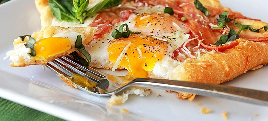 Eggs in puff pastry - Preparation, Cooking, Food, Breakfast, Longpost, Recipe