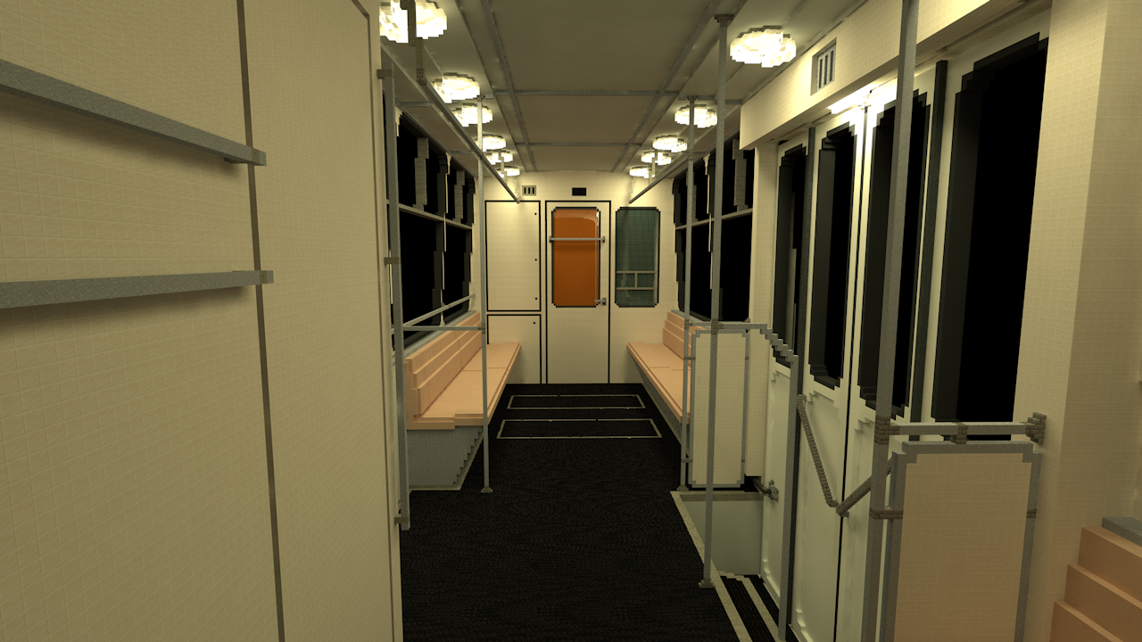 Tram LAN 93 - My, Tram, Minecraft, Games, Render, Longpost