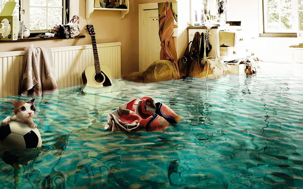 Что делать, если затопило квартиру | Пикабу