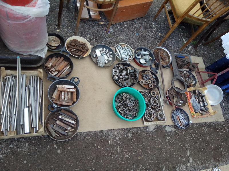 Flea hunting - My, Longpost, Swap meet, Old iron, Old stuff