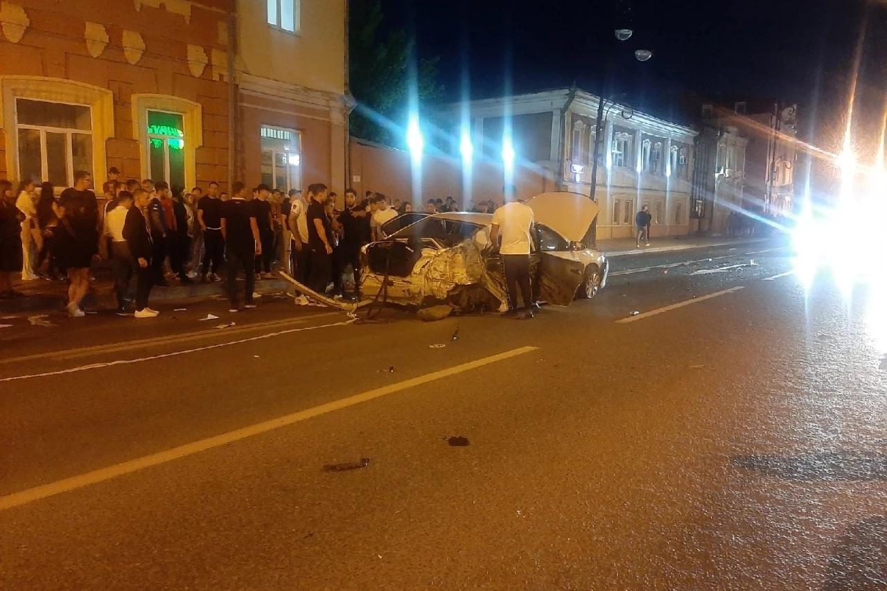 night racer - Road accident, Tyumen, Police, Negative