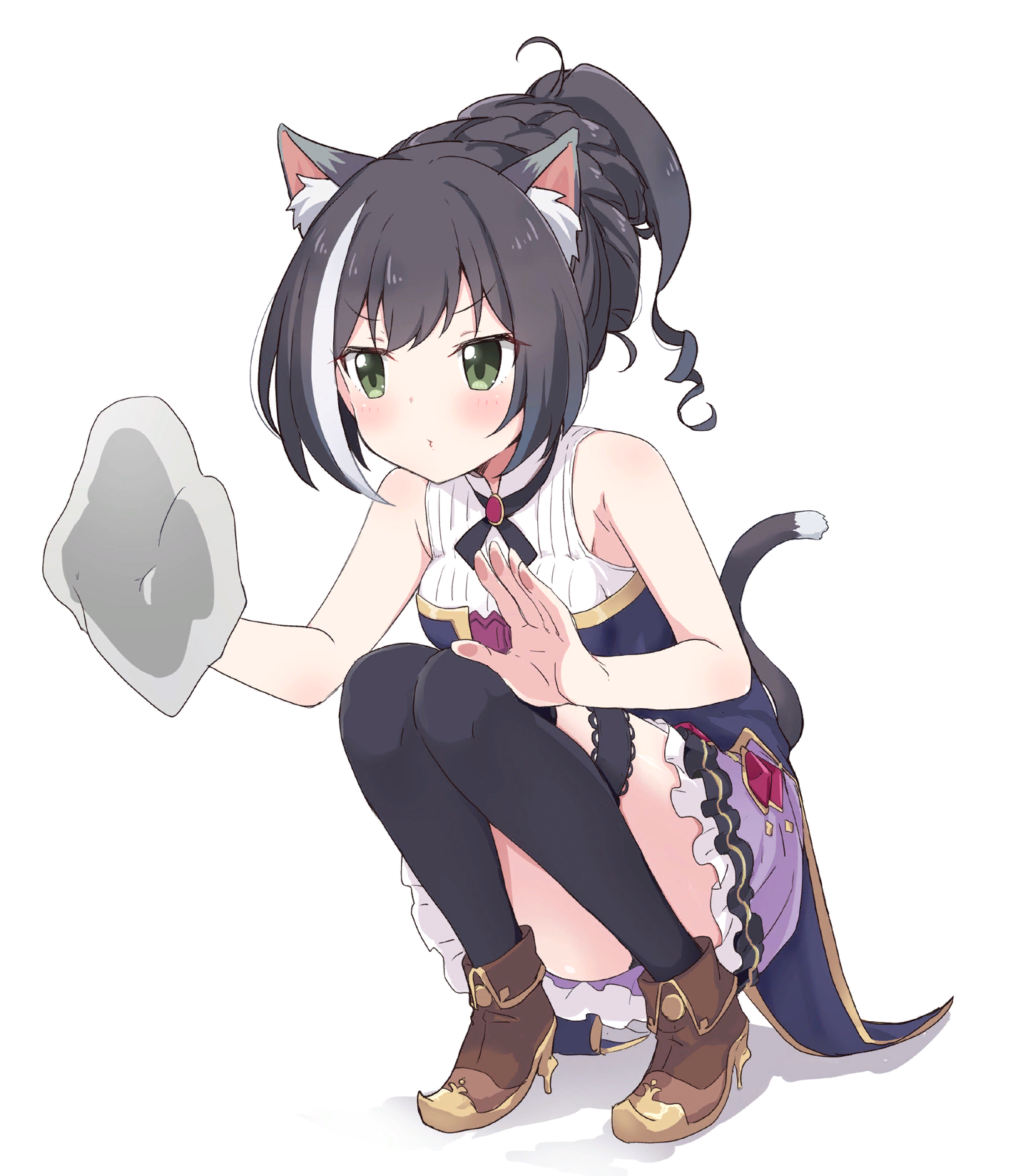 Just wiping your screen, keep scrolling - Princess Connect! Re: Dive, Kiruya Momochi, Neko, Anime art, Anime, Animal ears