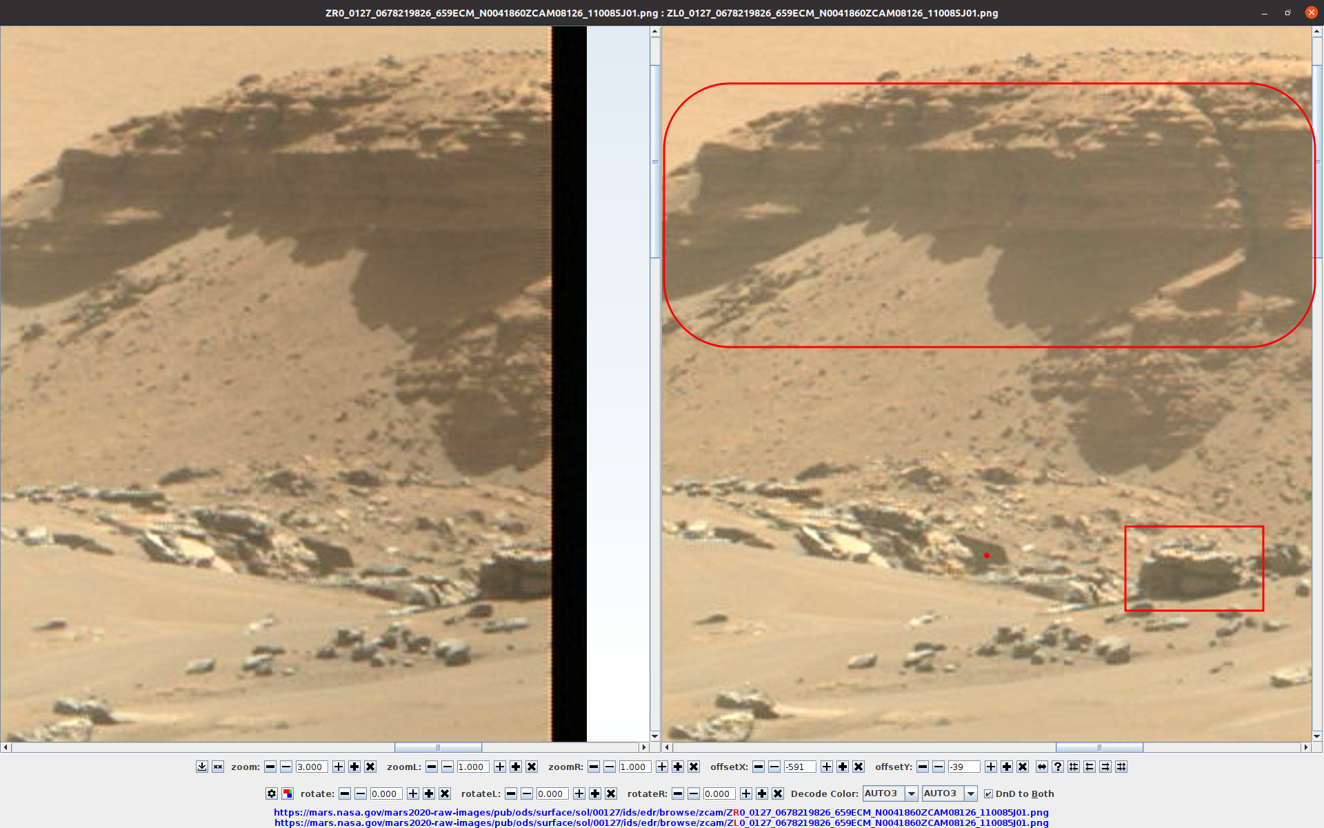 NASA photographs bricks on Mars - My, Mars, Rover, Stereophotography, Space, Longpost