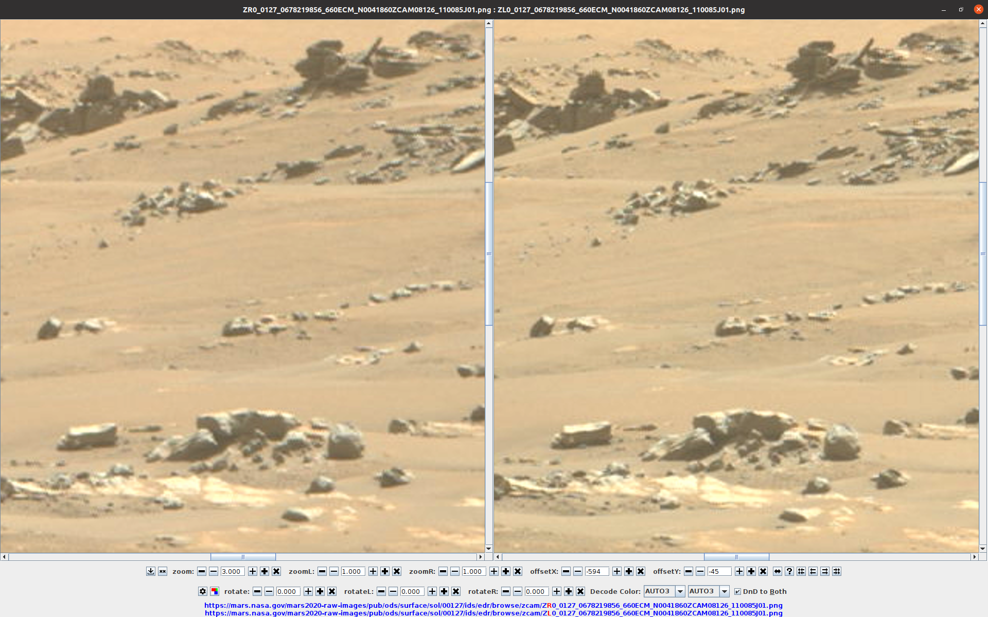 NASA photographs bricks on Mars - My, Mars, Rover, Stereophotography, Space, Longpost