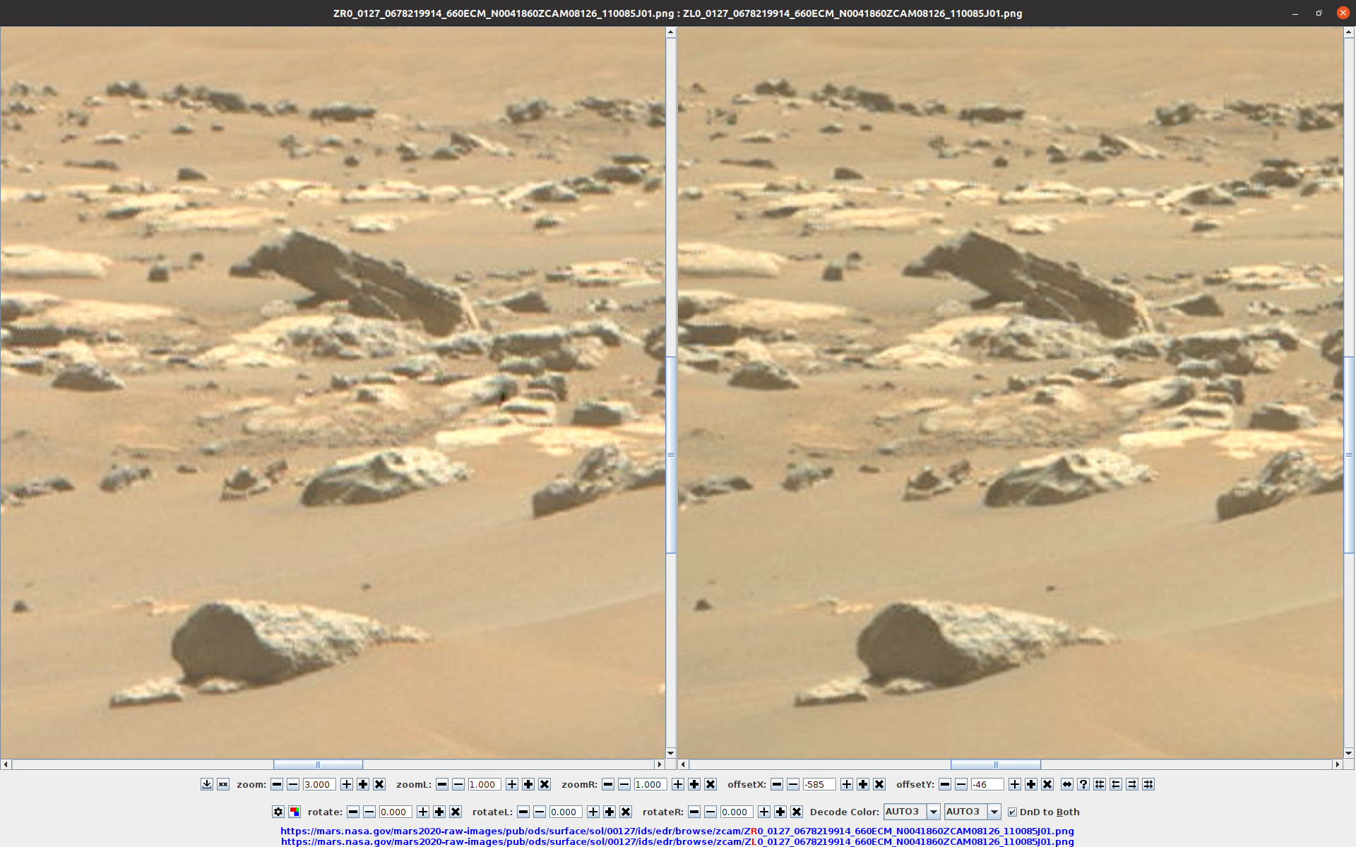 NASA photographs bricks on Mars - My, Mars, Rover, Stereophotography, Space, Longpost