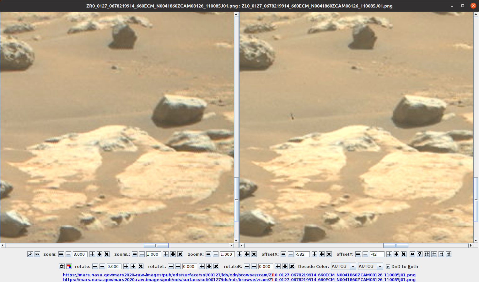 NASA photographs bricks on Mars - My, Mars, Rover, Stereophotography, Space, Longpost