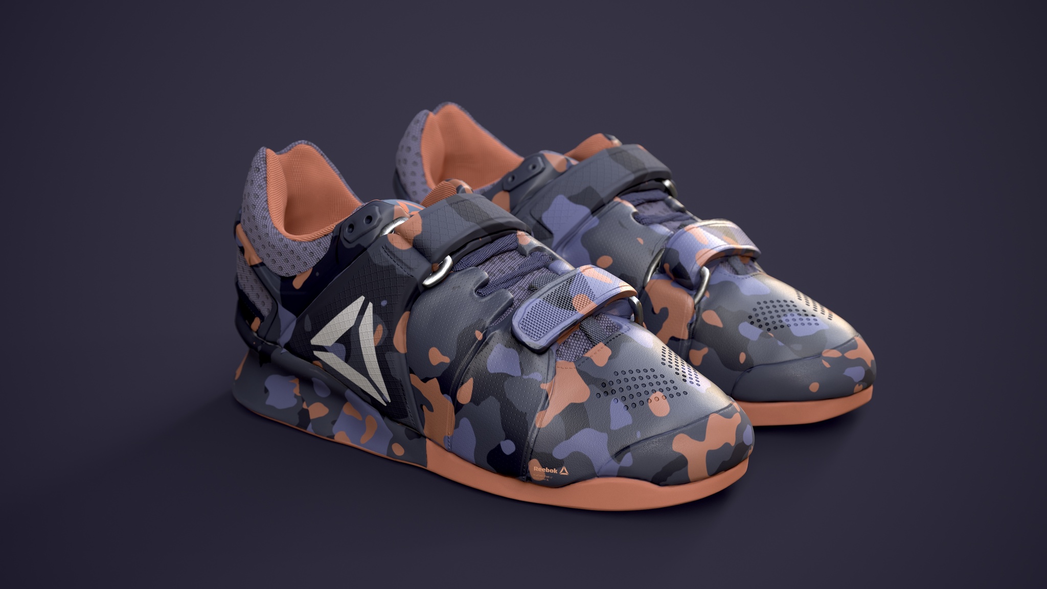 3d boots - My, 3D, Sneakers, Weightlifting, Customization, Reebok, Zbrush, Substance painter, Textures, Video