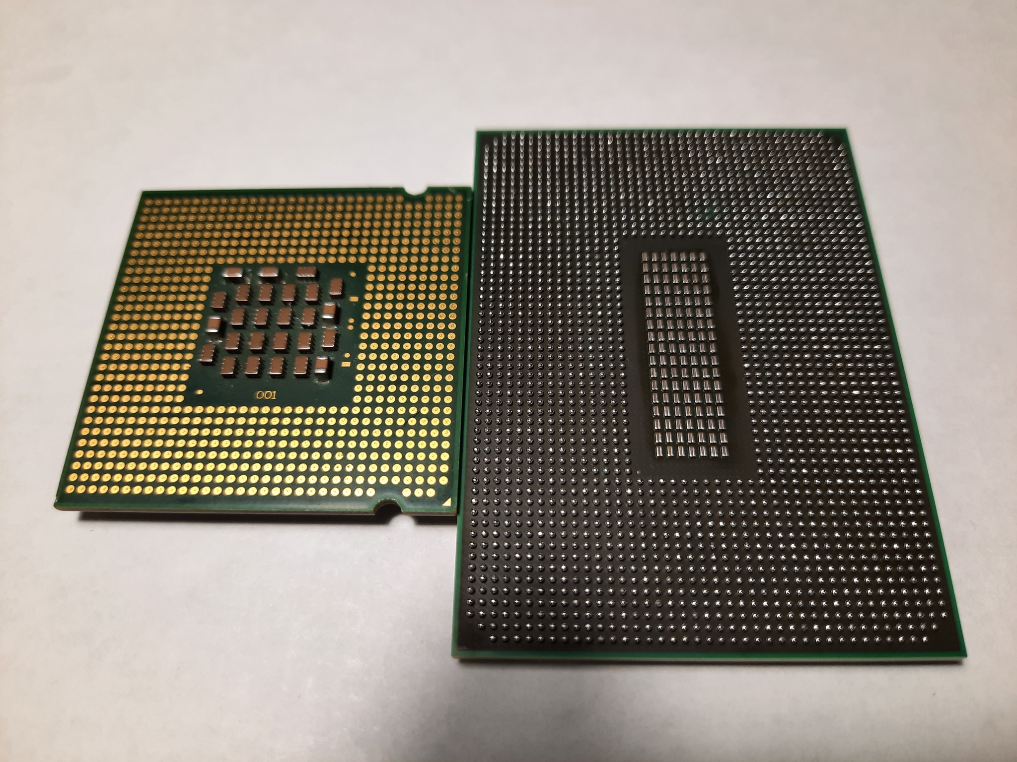 My first processor vs my first Russian processor - My, Intel, MCST, CPU, Longpost