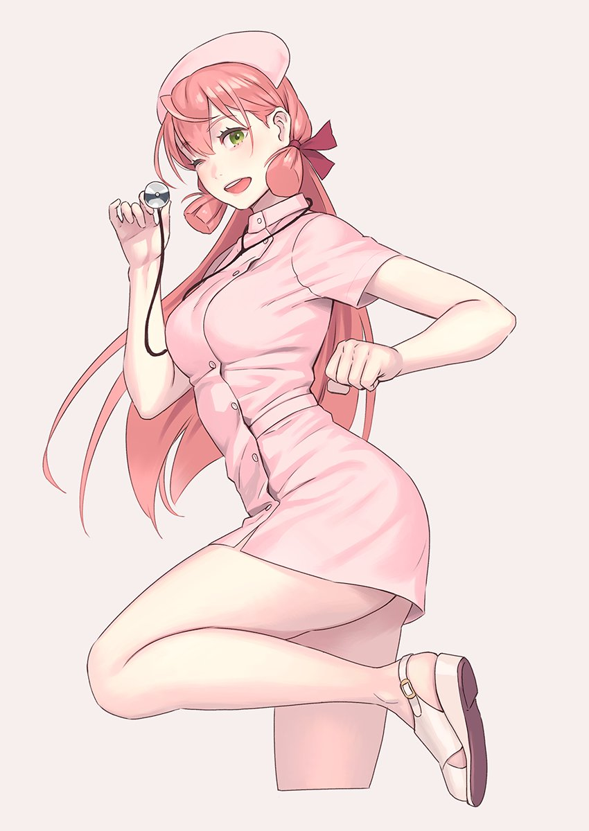 Akashi - Kantai collection, Akashi, Anime, Anime art, Nurses, Yuji