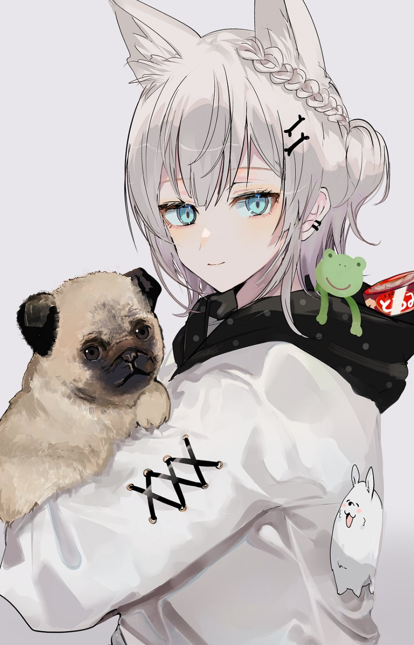 Girl with puppy | Пикабу