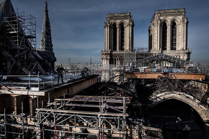 Restoration of Notre Dame de Paris. - League of Historians, Notre dame cathedral, France, Restoration, Architecture, Longpost