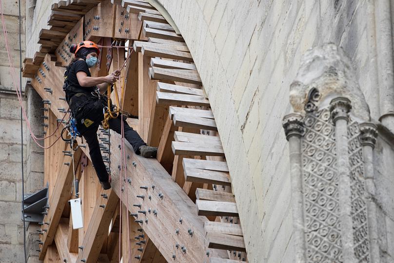 Restoration of Notre Dame de Paris. - League of Historians, Notre dame cathedral, France, Restoration, Architecture, Longpost