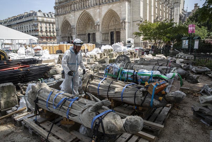 Restoration of Notre Dame de Paris. - League of Historians, Notre dame cathedral, France, Restoration, Architecture, Longpost