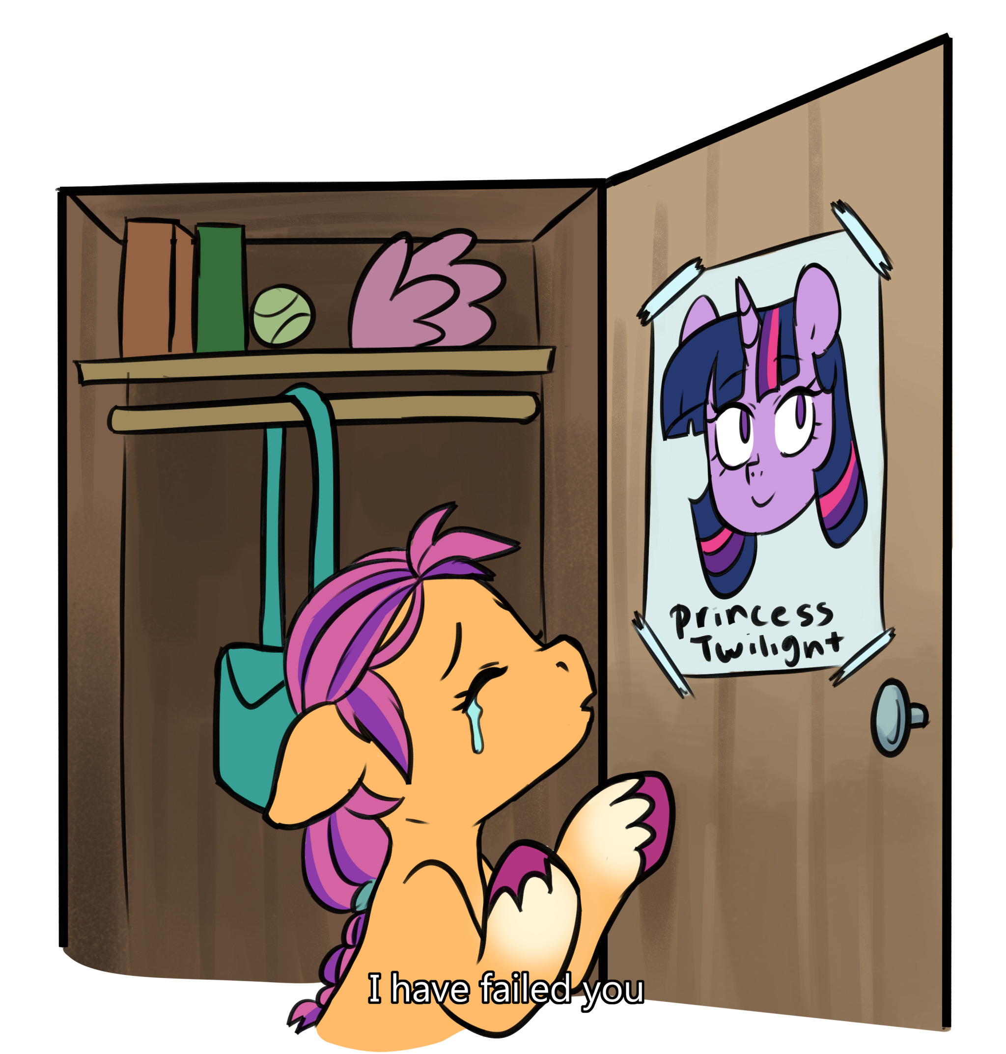 Every time Sunny messes up - My little pony, Sunny starscout, Twilight sparkle, Doodle-Mark