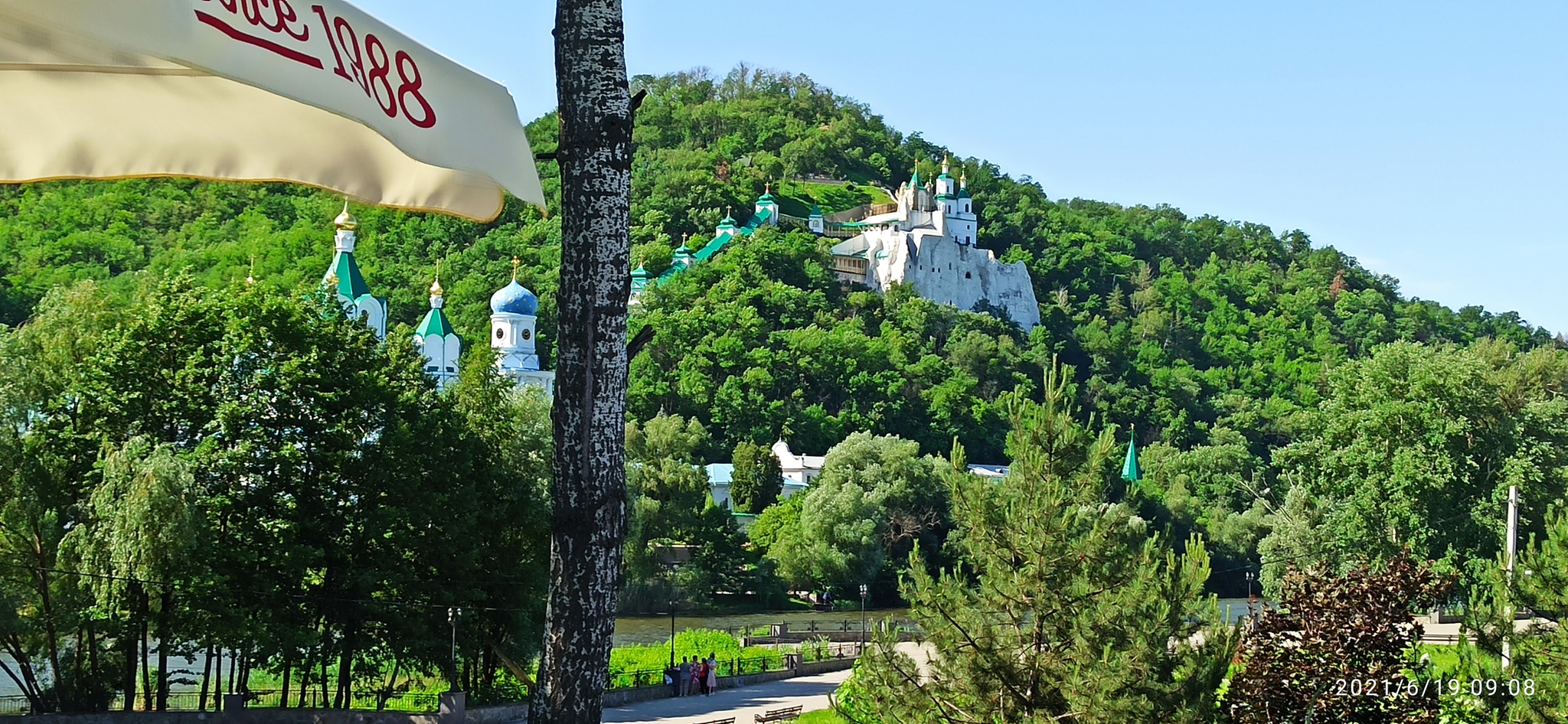 A bit of beauty from the last - My, A bike, Hike, PVD, The photo, Church, Orthodoxy, Longpost, Svyatogorsk