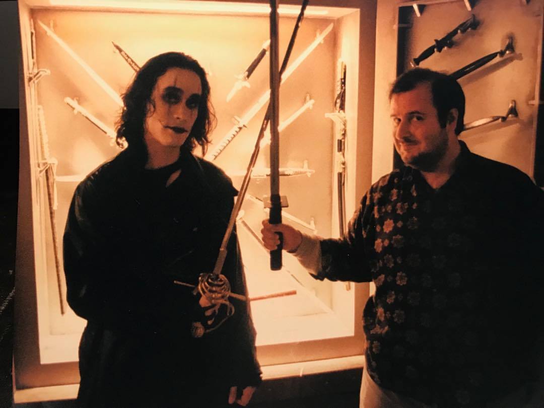 A little bit of nostalgia 44: behind the scenes The RAVEN - Crow, Brandon Lee, Movies, Alex Proyas, Actors and actresses, Behind the scenes, Photos from filming, Longpost