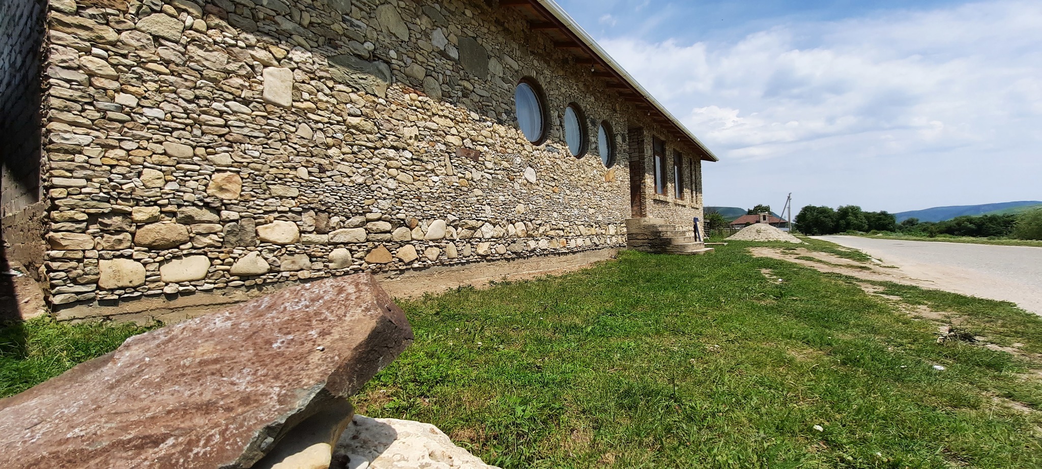 Stone, wild stone #2 - My, A rock, Masonry, Window