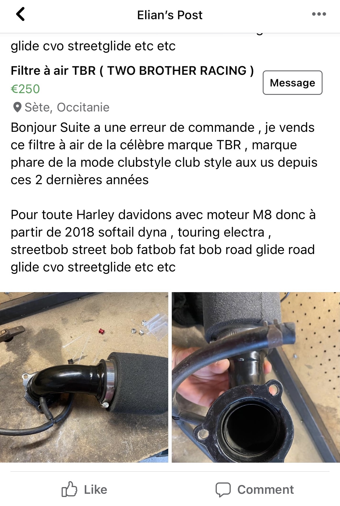 Rogues in France - My, Deception, Negative, Fake, Harley-davidson, Moto, Tuning, China, Longpost