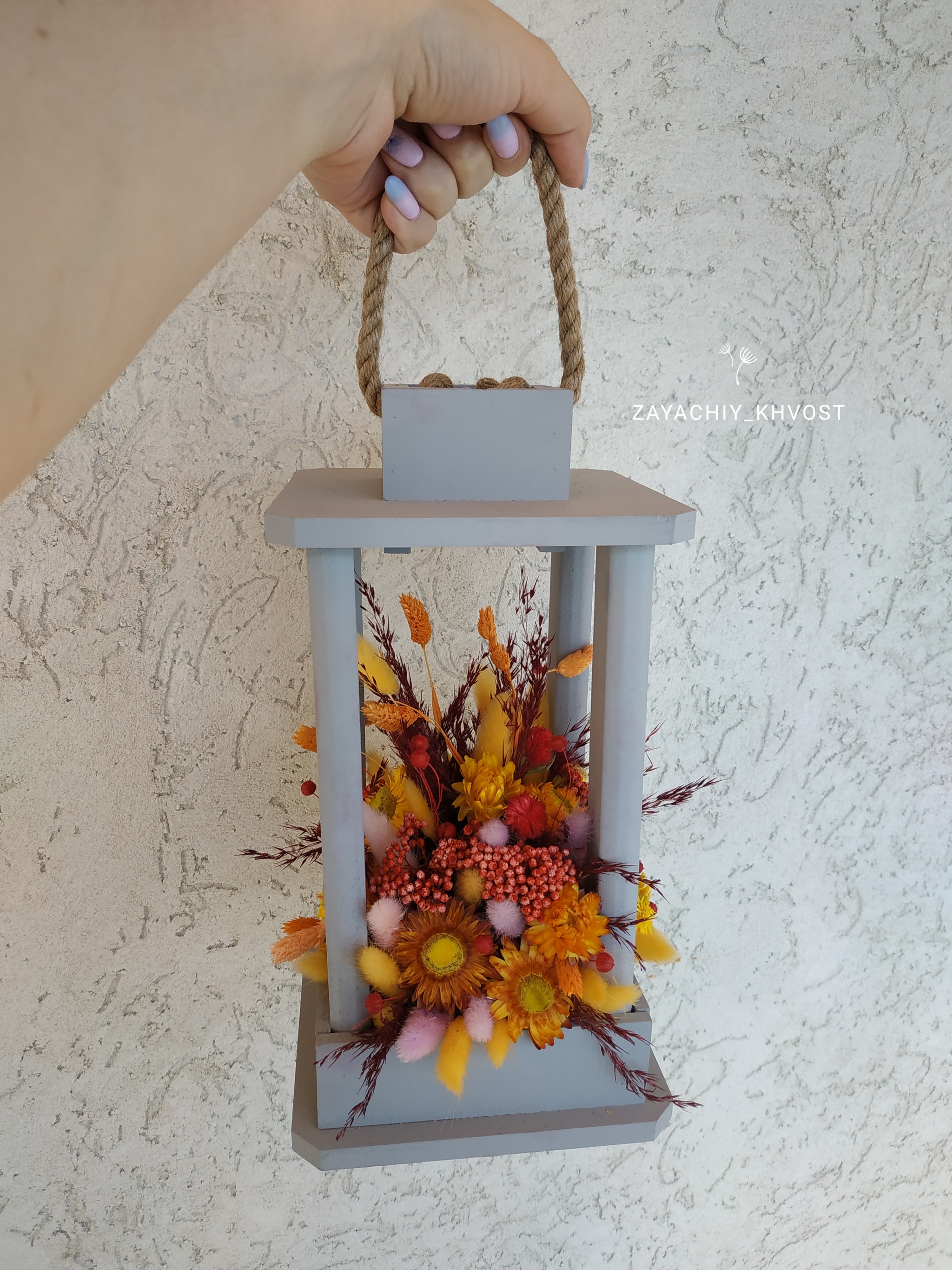 Bouquets of dried flowers. - My, Needlework without process, Dried flowers, With your own hands, Bouquet, Longpost