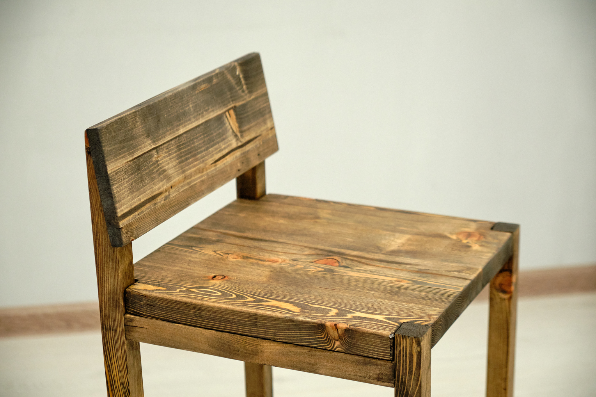 Larch bar stool - My, Chair, Bar stool, Wood products, Furniture, Needlework with process, Video, Longpost