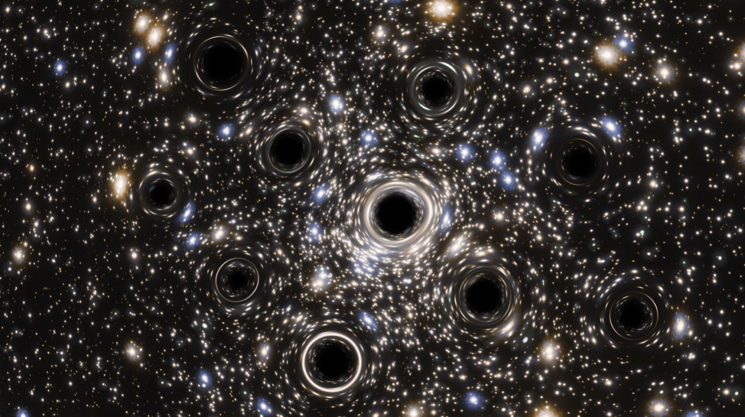 Astronomers have discovered a huge population of black holes in the star cluster Palomar 5 - Space, Black hole, Astronomy