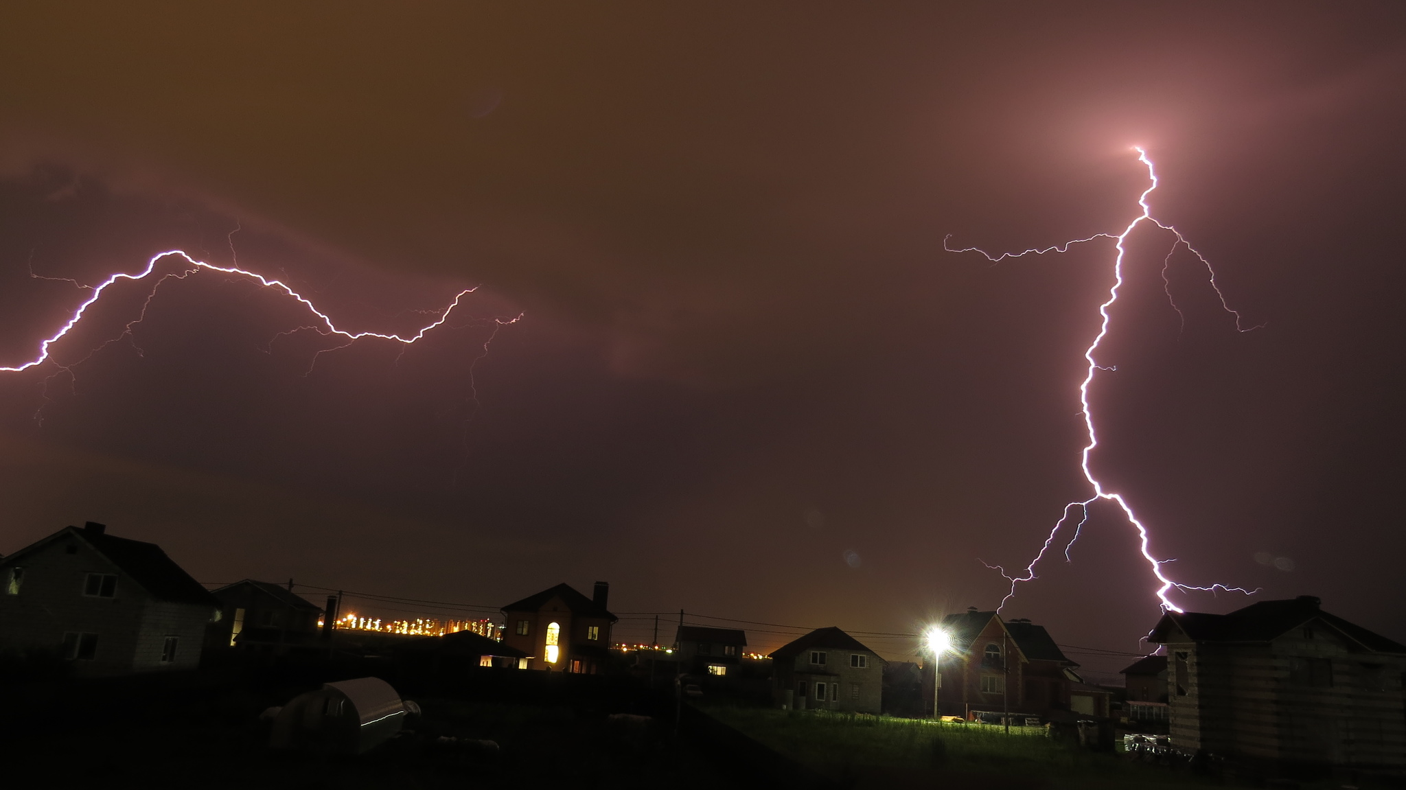 Lightning hunting - My, Lightning, Thunderstorm, Storm, Longpost