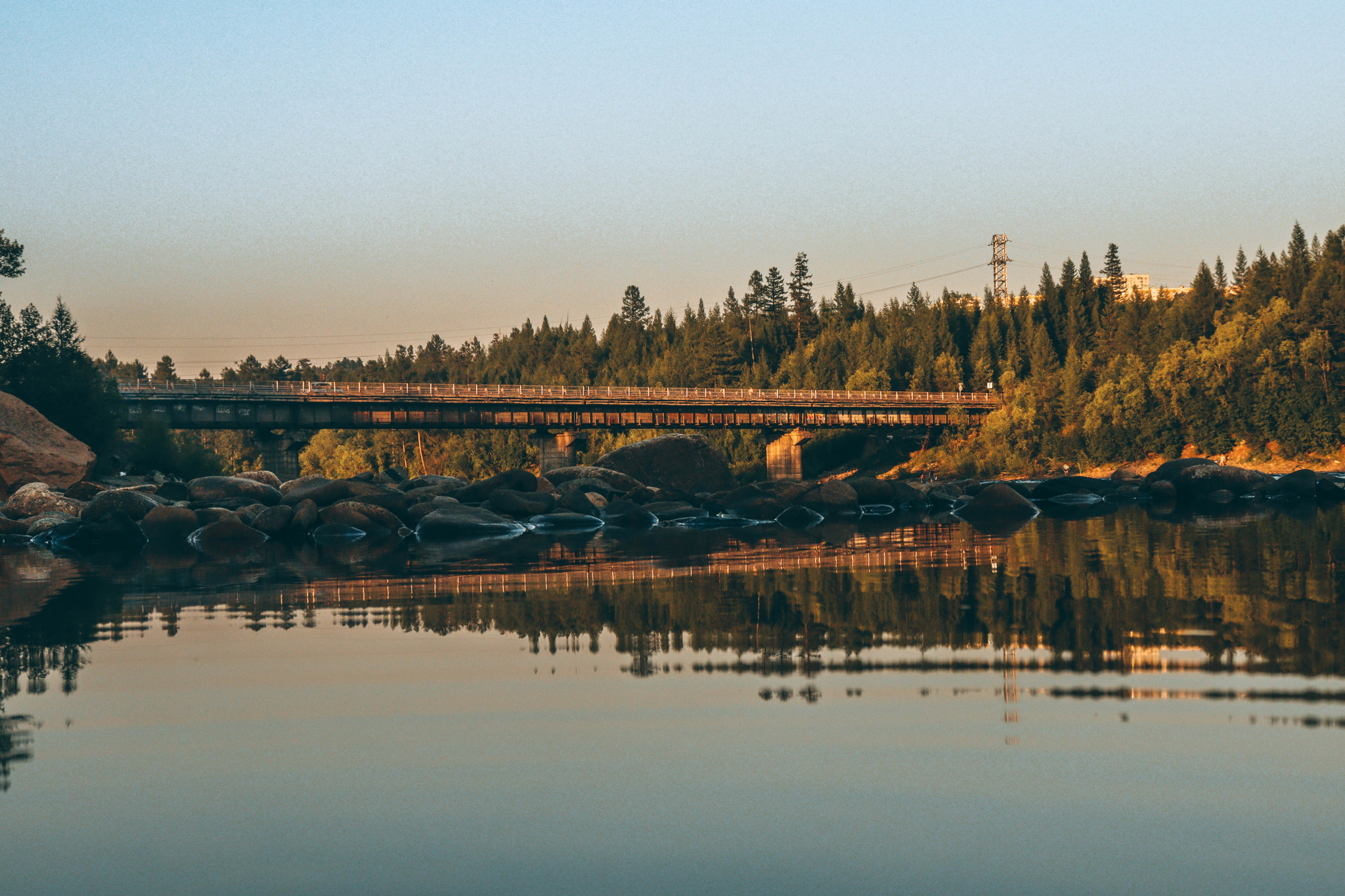 Summer warm evening - My, Neryungri, Sunset, Lightroom, Summer, Canon, Yakutia