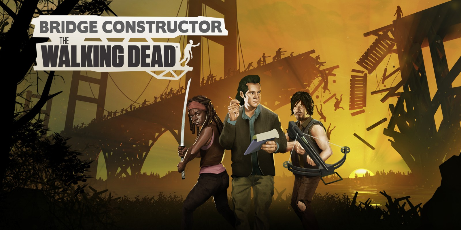 [Epic Games Store] Bridge Constructor: The Walking Dead and Ironcast - Computer games, Epic Games, Epic Games Launcher, Epic Games Store, Not Steam, Freebie