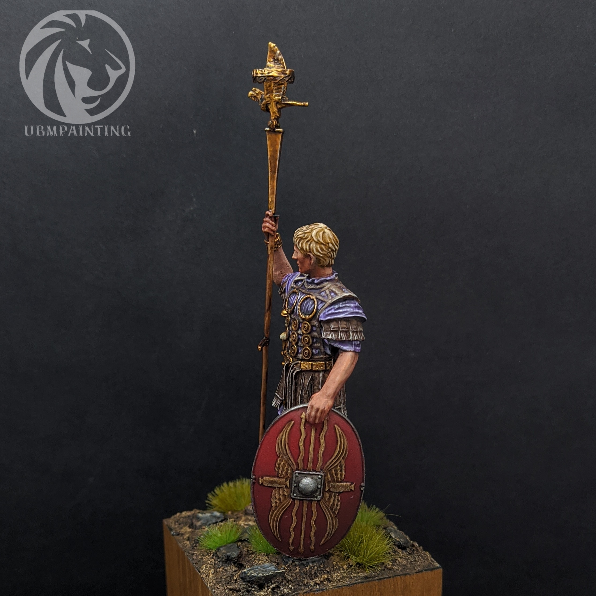 Dude from the class of riders 1st century. The Roman Empire - My, Collectible figurines, Miniature, Story, Antiquity, Ancient Rome, Painting miniatures, Hobby, Art, Longpost