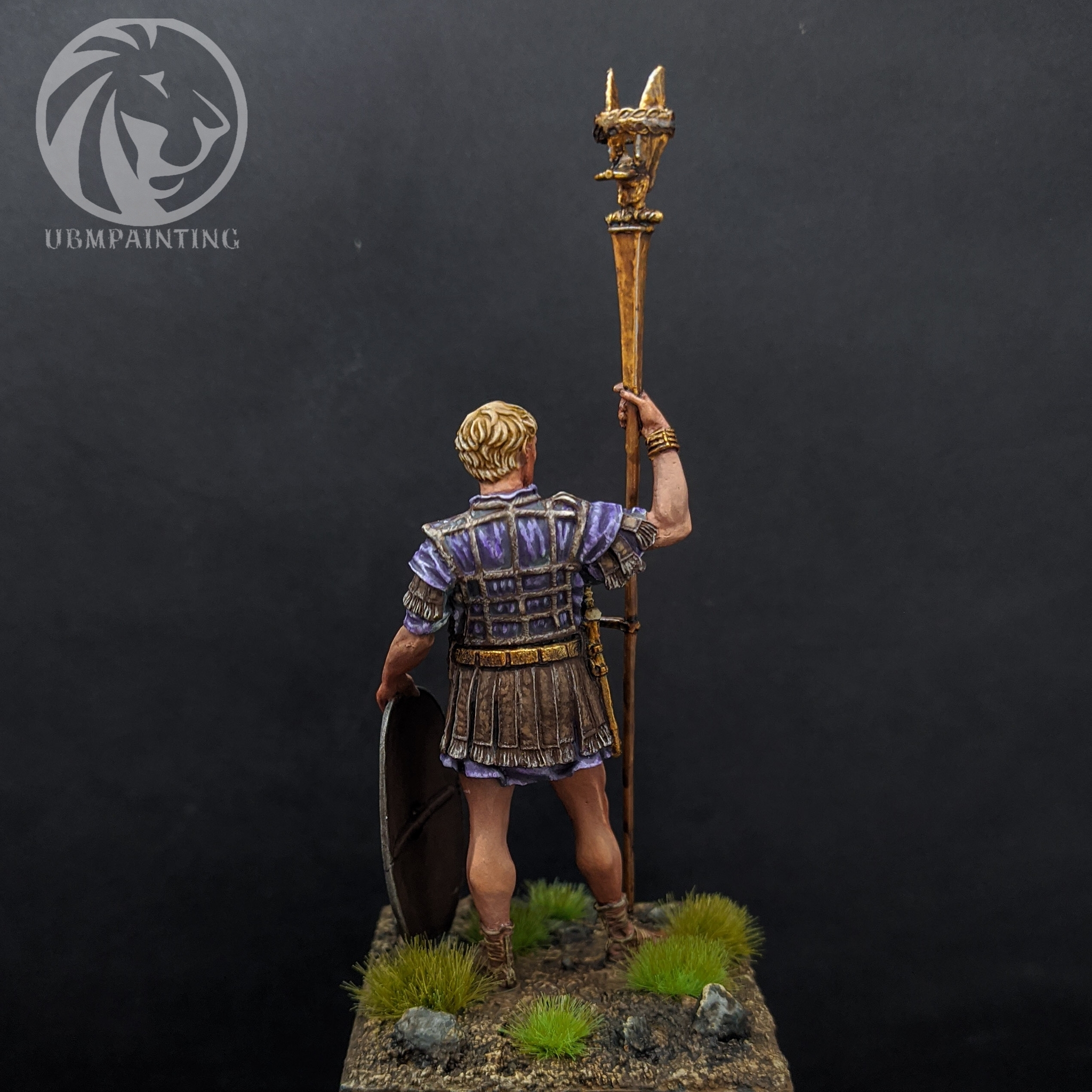 Dude from the class of riders 1st century. The Roman Empire - My, Collectible figurines, Miniature, Story, Antiquity, Ancient Rome, Painting miniatures, Hobby, Art, Longpost